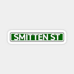 Smitten St Street Sign Magnet