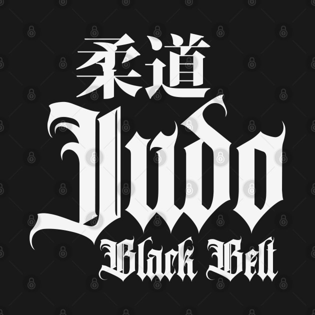 Judo Black Belt Master by CTShirts