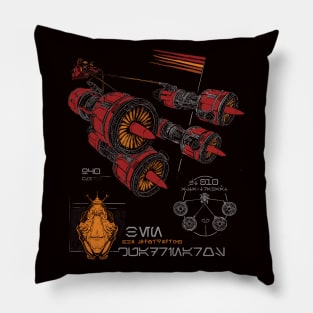 Ben Quadrinaros - podracer Pillow