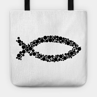 Fish is a sign of Jesus Tote