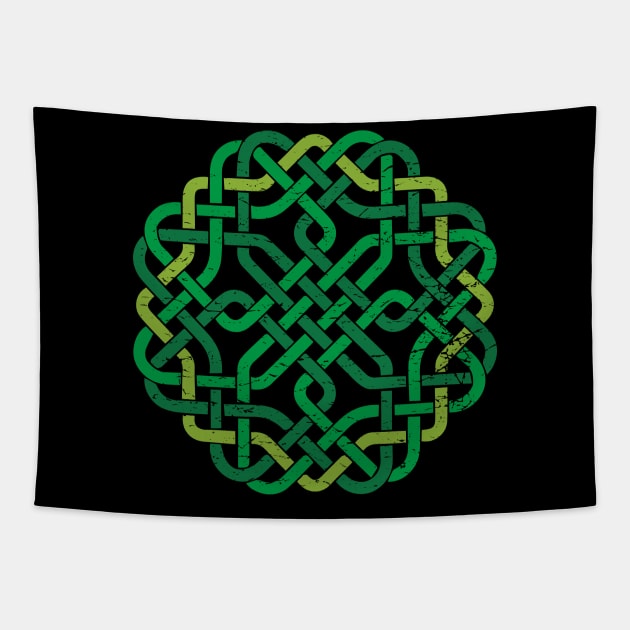 Celtic Knot Gaelic knotwork art Icovellavna Tapestry by tatadonets