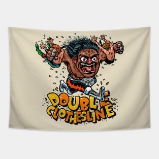 Double Clothesline (color) Tapestry