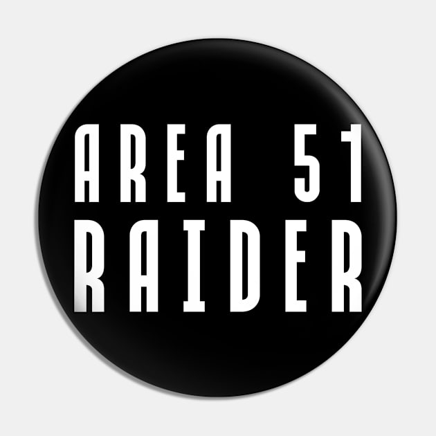 Area 51 Raider Pin by PrimalWarfare