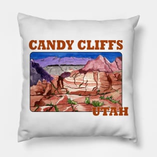 Candy Cliffs, Utah Pillow