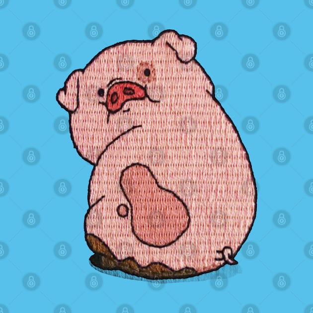 Embroidered Waddles by NeedlePig