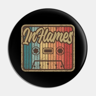 In Flames Vintage Cassette Pin