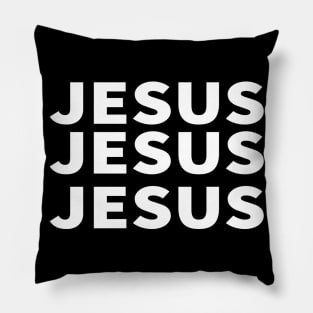 Jesus Name Above All Name Cool Inspirational Christian Pillow