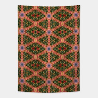 Floral Network Tapestry