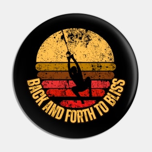 Back And Forth To Bliss Pin