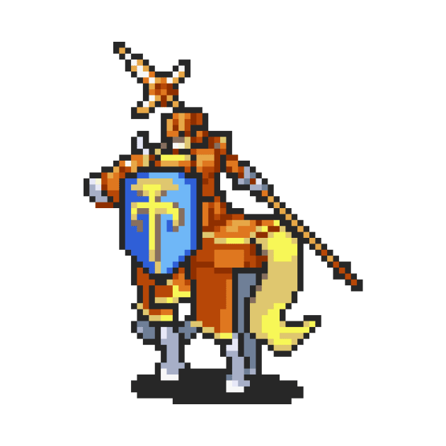 Paladin Fighting Sprite by SpriteGuy95