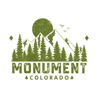 Monument Colorado Mountain Souvenir T-Shirt