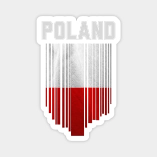 Poland flag, polish flag Magnet