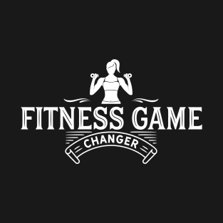 Fitness Game Changer White T-Shirt