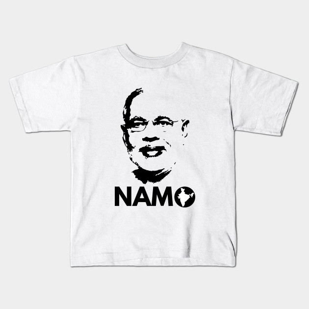 Narendra Modi Face Namo Again 2019 India BJP T-shirt - India - Kids T ...