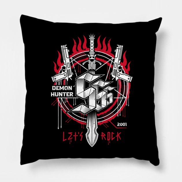 Triple S Hunter Pillow by logozaste