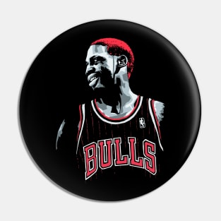 Dennis Rodman Bulls Pin