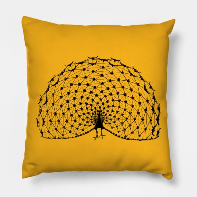 The Peacock Pillow by idrockthat