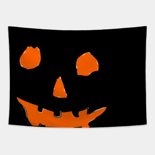 Haloween Jack O' Lantern Tapestry