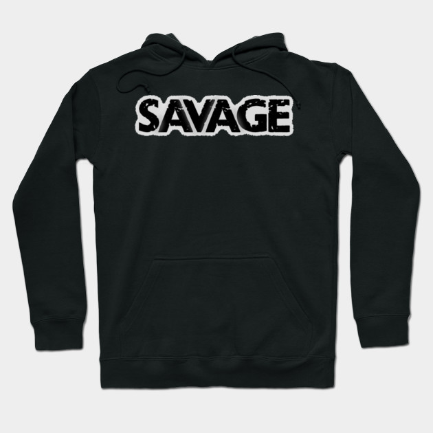 black savage hoodie