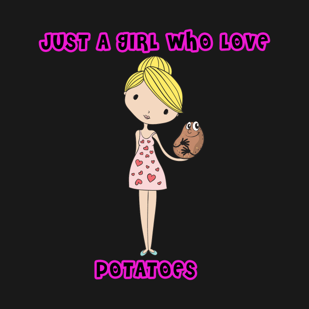 Just a girl who love potatoes by Treeconaylo