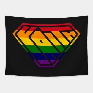 Faith SuperEmpowered (Rainbow) Tapestry