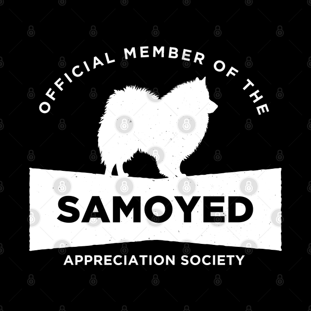 Samoyed Appreciation Society by Rumble Dog Tees