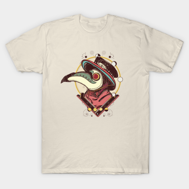 Vintage Plague Doctor - Plague Doctor - T-Shirt