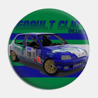 Renault Clio Williams Pin