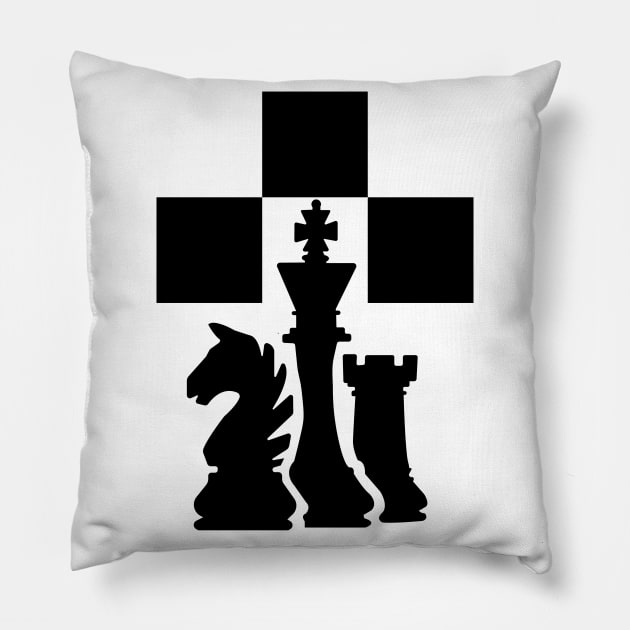 chess Pillow by SixTeenJan