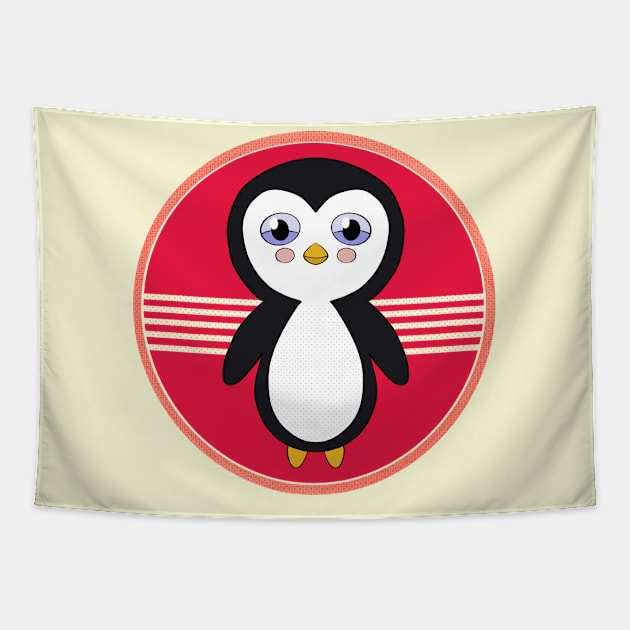 Lovely penguin Tapestry by DiegoCarvalho