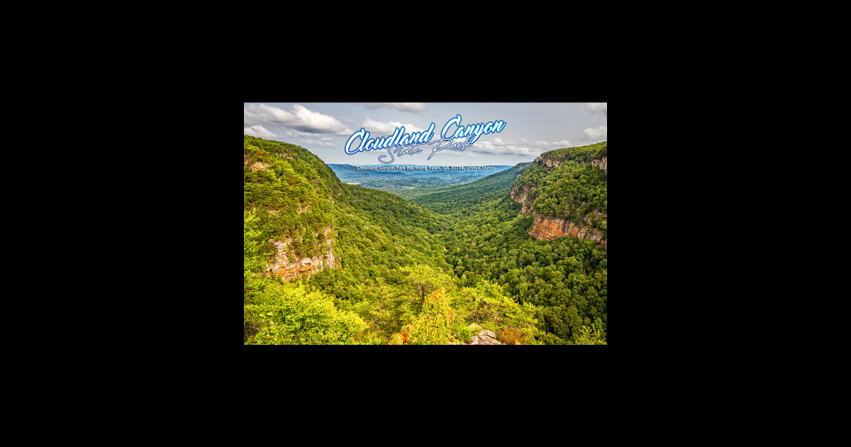 Cloudland Canyon State Park Cloudland Canyon Sticker