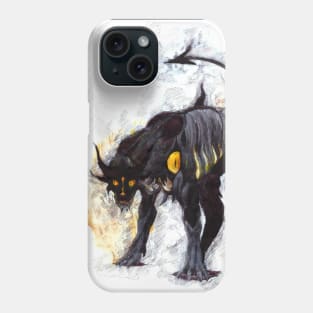 Demon dog Phone Case