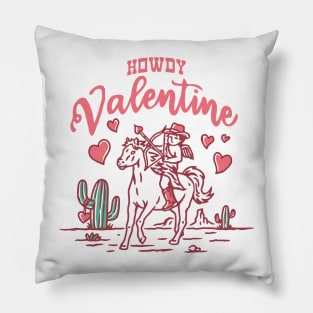 Howdy Valentine Pillow