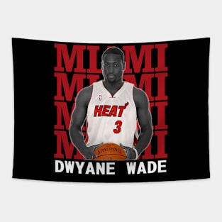 Miami Heat Dwyane Wade Tapestry