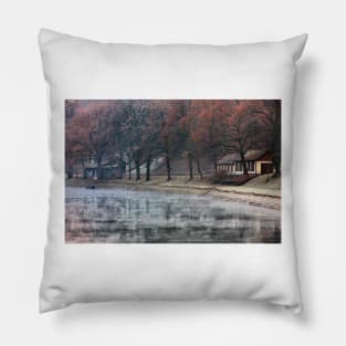 Idyllic landscape in the heart of Bern. Pillow