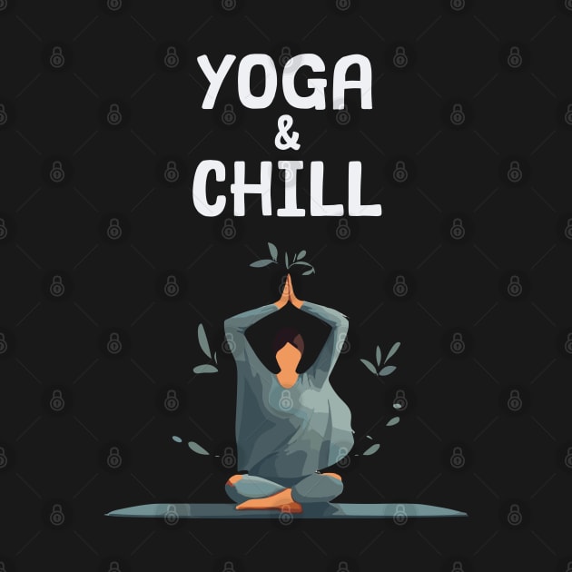 yoga and chill by Patterns-Hub