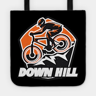 Down Hill Mountain Bike Bikers Tote