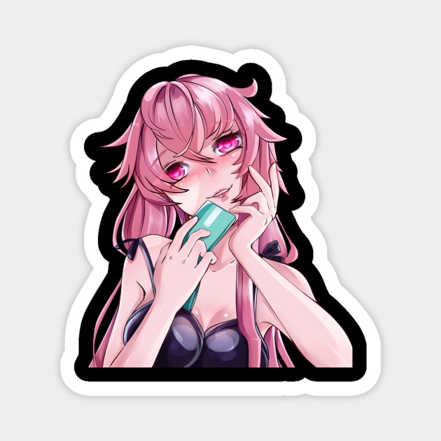 Gasai Yuno Mirai Nikki Magnet by Anime Dreams Store