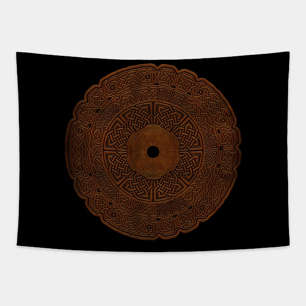 Celtic Circle 1b Tapestry by QuickyDesigns