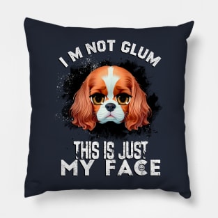 I'm not Glum, this is just my face! Pillow