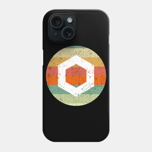 Chainlink Cryptocurrency DeFi LINK Crypto Vintage Sunset Phone Case