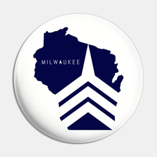 Wisconsin Chevron Pin