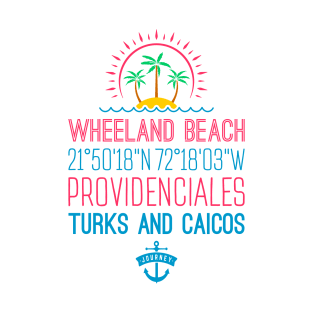 Wheeland Beach, Providenciales, Turks and Caicos Islands T-Shirt