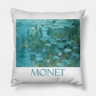 Water Lily Pond (1915) by Claude Monet Pillow