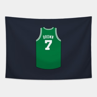 Jaylen Brown Boston Jersey Qiangy Tapestry