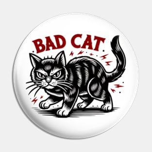 Bad Cat Pin