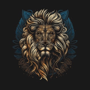 Lion head abstrac T-Shirt