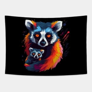 Lemur Fathers Day Tapestry