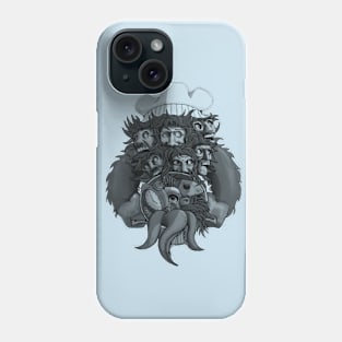 Monster Chef Light Blue Phone Case