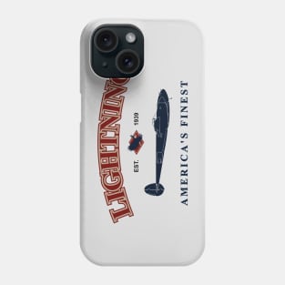 P-38 Lightning Phone Case